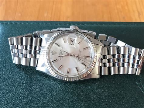 rolex datejust second hand.